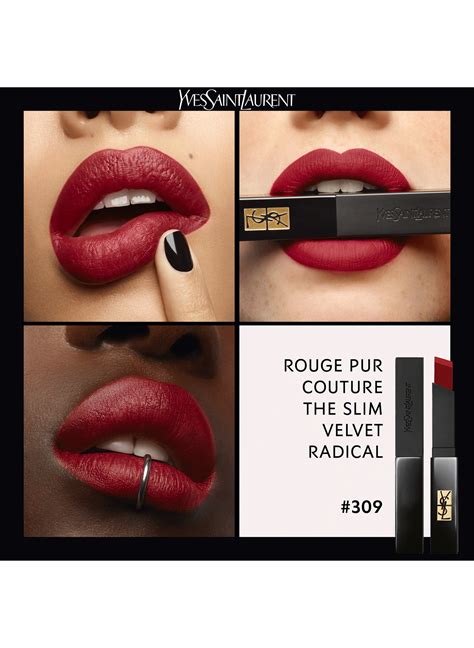 rossetto n.200 yves saint laurent|ROUGE PUR COUTURE THE SLIM .